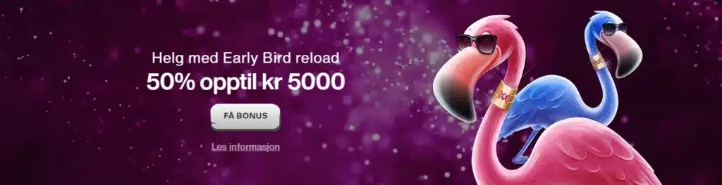 CashWin Kampanjer Early Bird