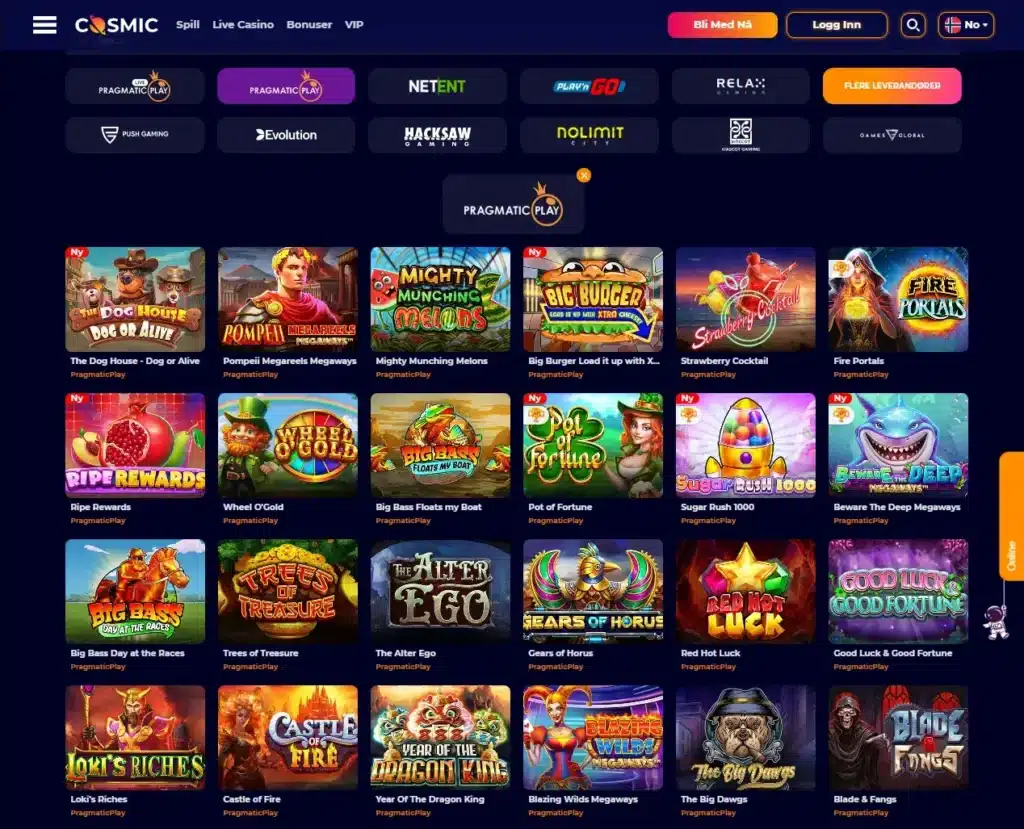  Cosmic-Slot-Casino-Spilleautomater-