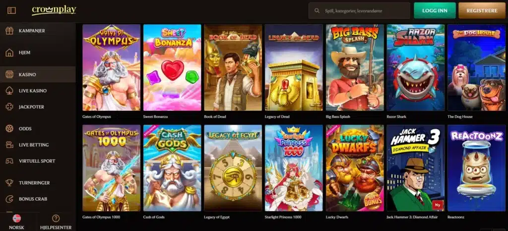 casinospill crownplay