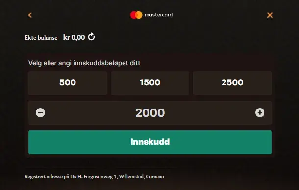 innskudd crownplay casino