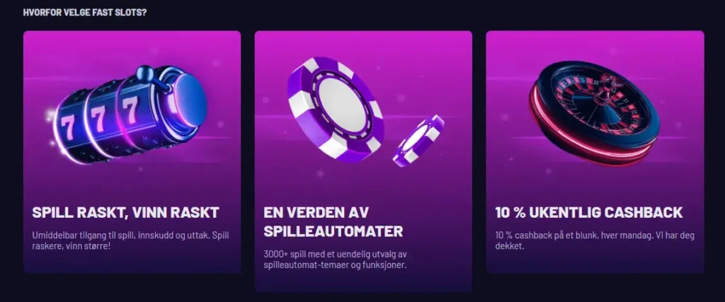 Fastslots Casino Oppsummering
