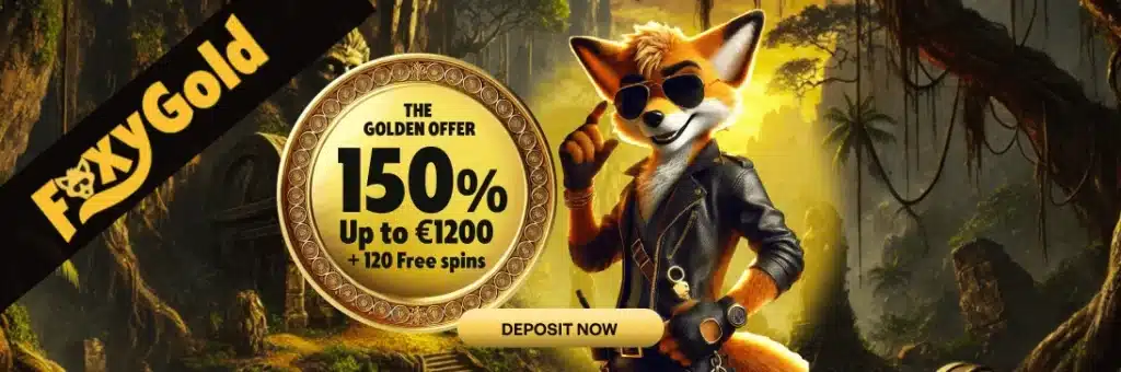 FoxyGold Casino Velkomstbonus