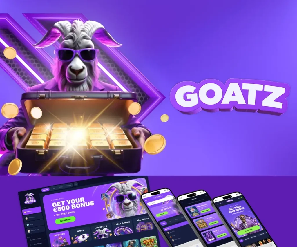 Goatz Casino forside