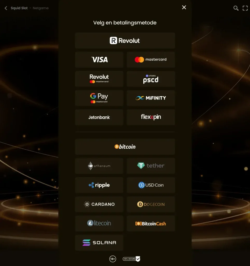Goldspin Casino Betalninger