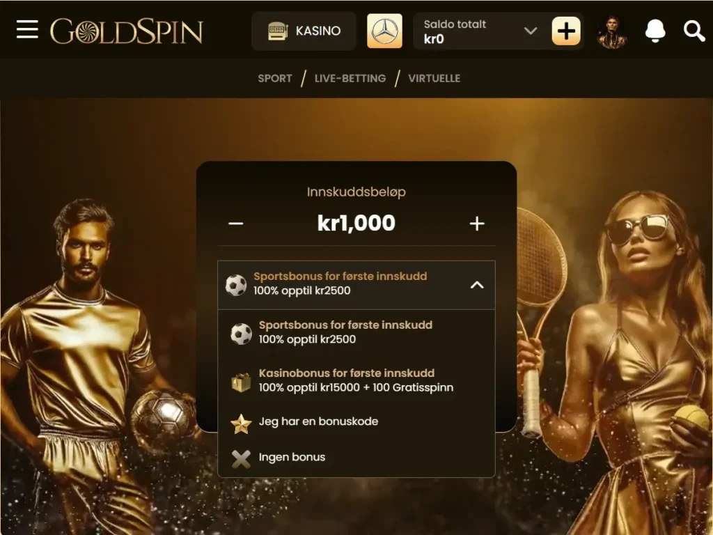 Goldspin Casino Bonuser