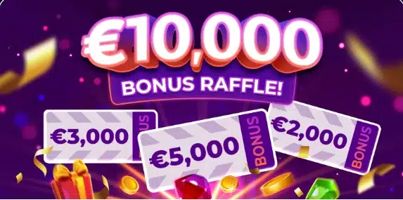 Raffles | Oktober 100.000 NOK Bonus Raffle