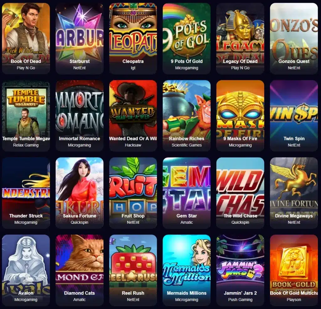 Gxmble Casino spilleautomater