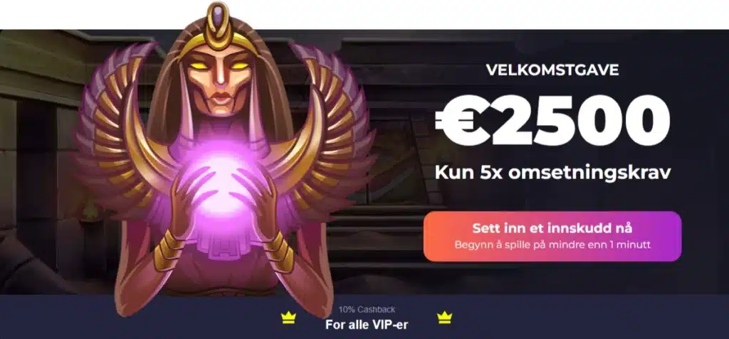 Gxmble Casino velkomstpakke totalt