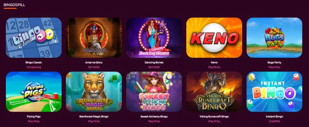 HappySpins Casino Bingo