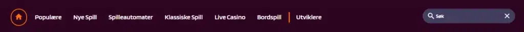 Spillutvalg hos HappySpins Casino