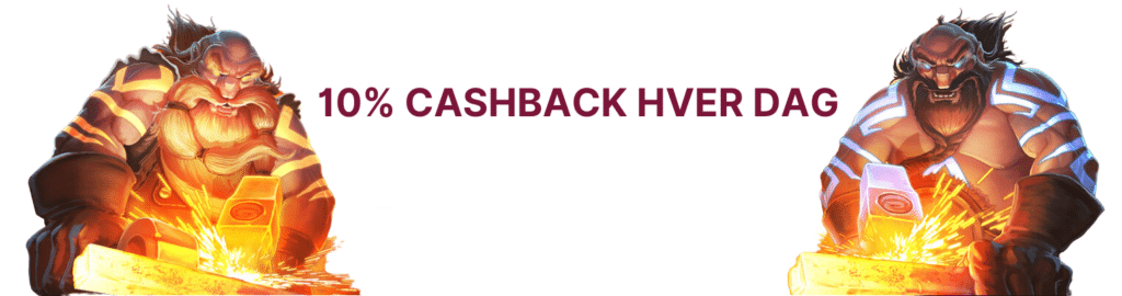 Daglig Cashback på 10% til alle HappySpins Casino