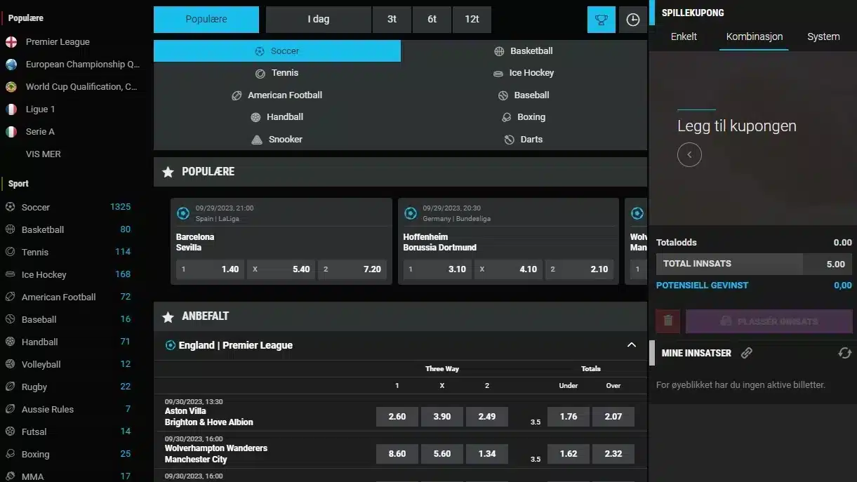 Hey casino norske sportsbetting edited