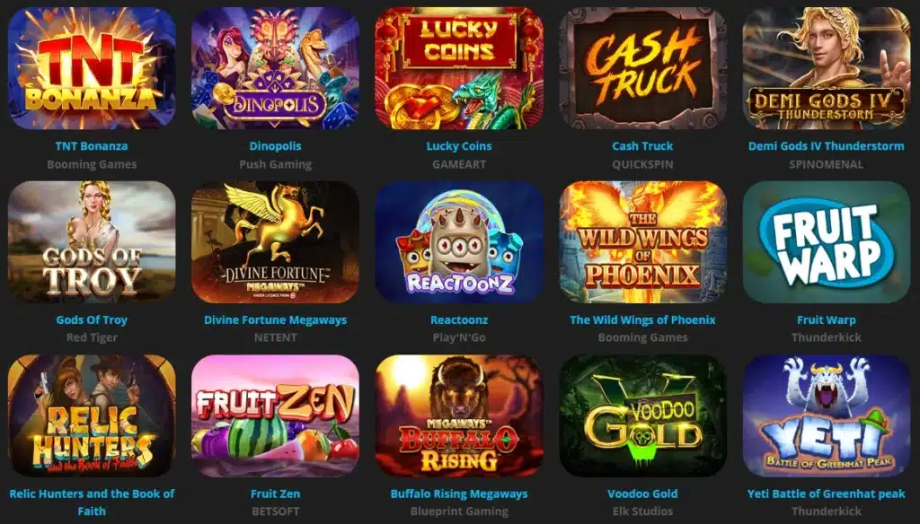 Hey casino spilleautomater