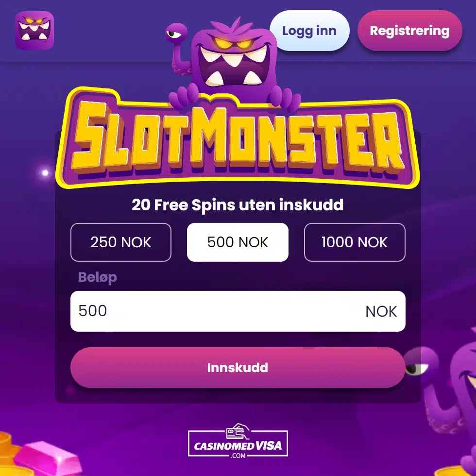 Beste Nye Casino bonus uten innskudd 2024 - SlotMonster