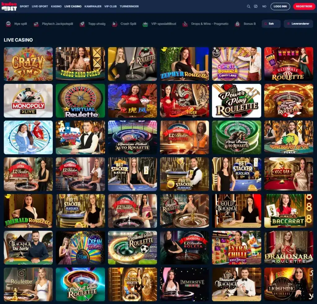 Kudosbet - Live Casino