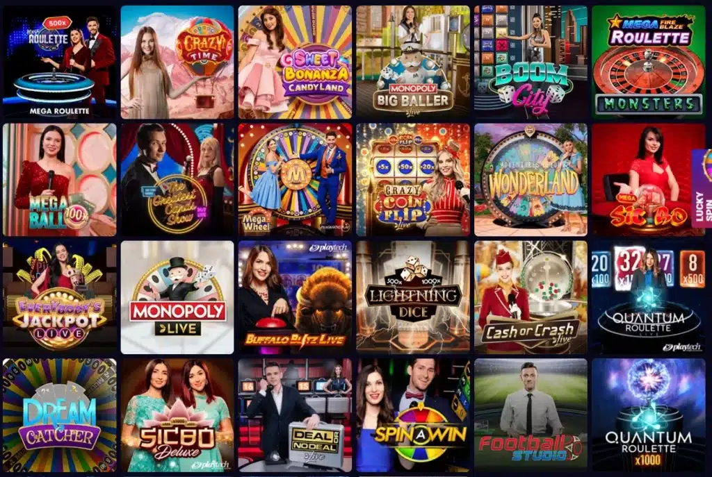 Live Casino hos Lucky7 Casino