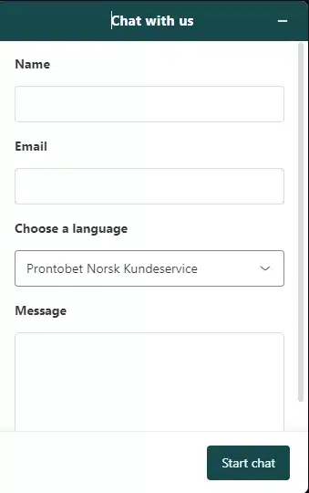 Kundeservice med døgnåpen livechat
