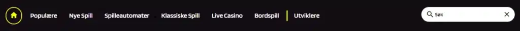 Prontobet casino spillutvalg