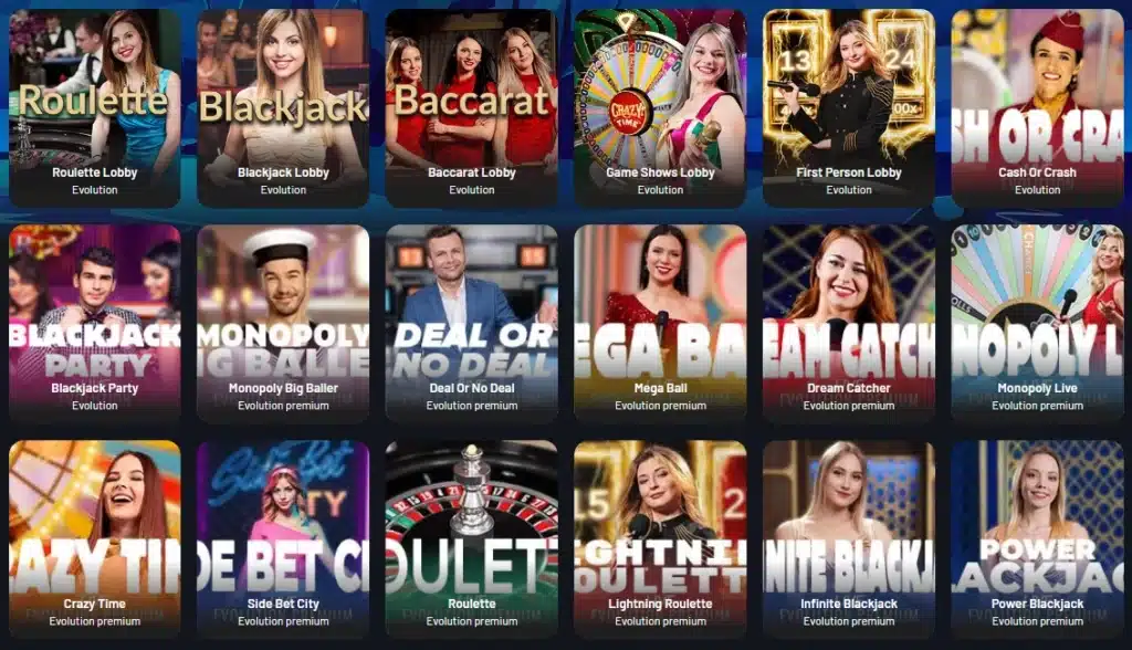 Seven Casino casinospill Live Casino