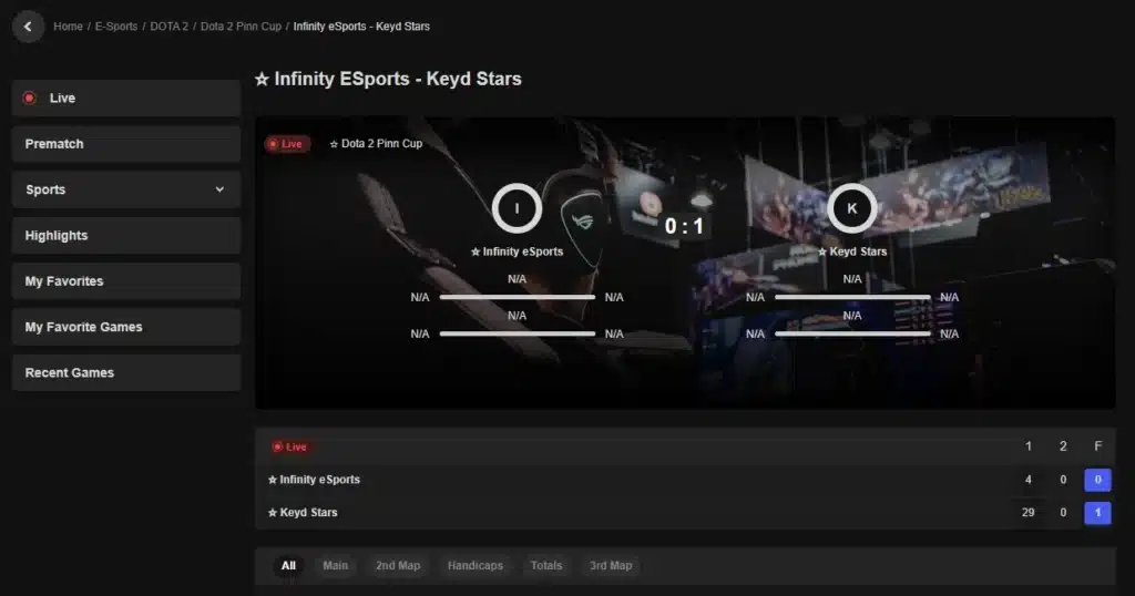 Seven Casino sportsbetting sportsutvalg live esport