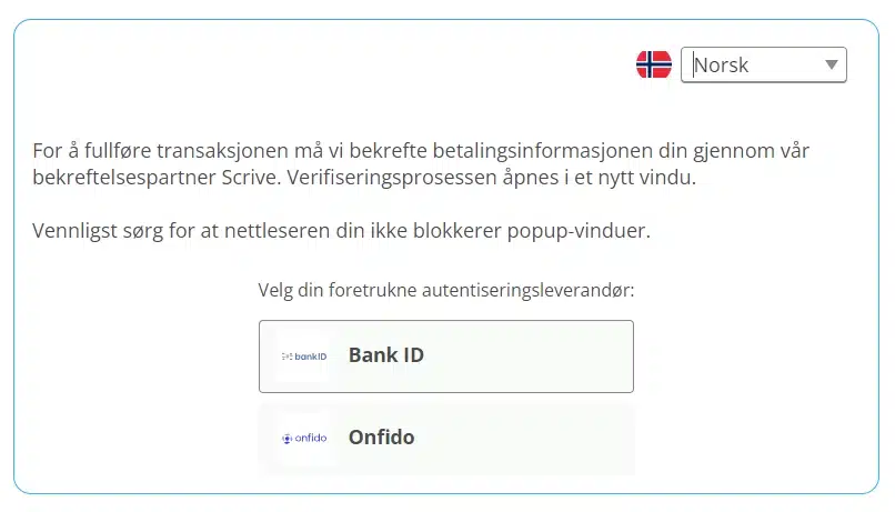Slot Paradise Casino Betalingsmetoder "Innskudd med VISA"