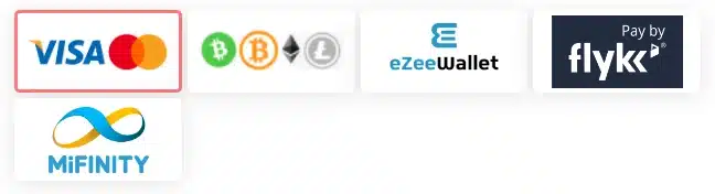 Slot Paradise Casino Betalingsmetoder