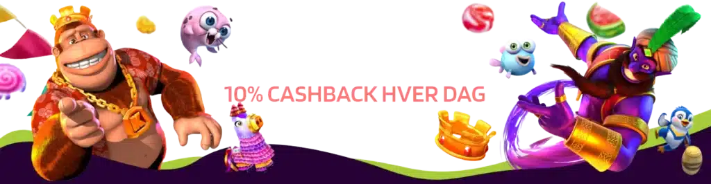 Slot Paradise Casino daglig cashback på 10%