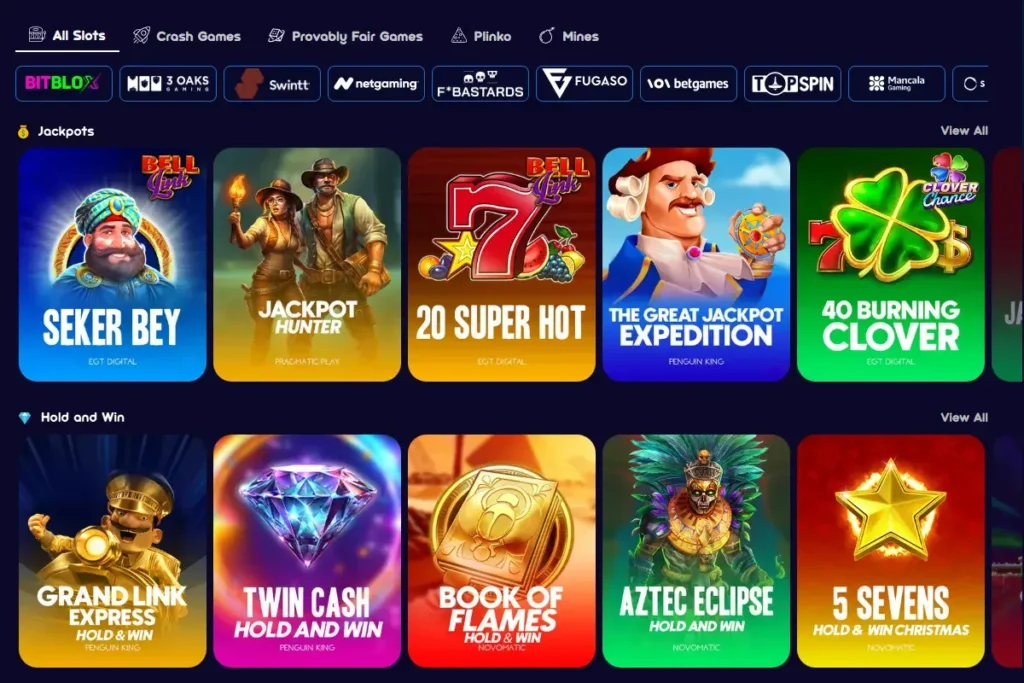 Spinsino Casino Spilleautomater