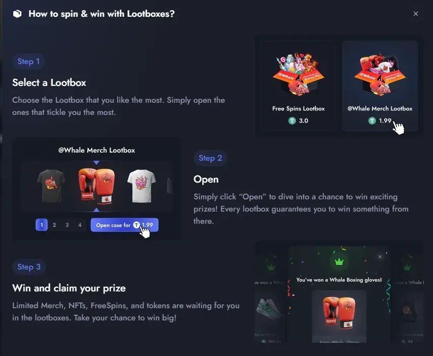 Whale.io Casino Loot