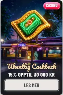 Wyns Ukentlig cashback casino