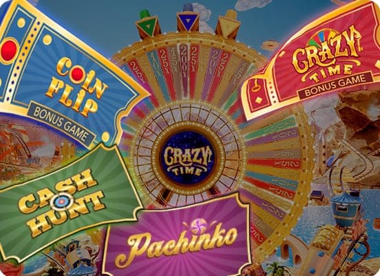 crazy time bonuses