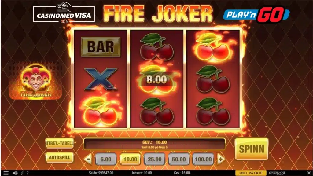 Fire Joker forside