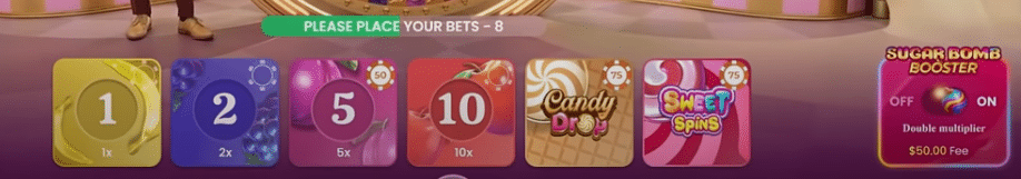 Sweet Bonanza Candyland btes