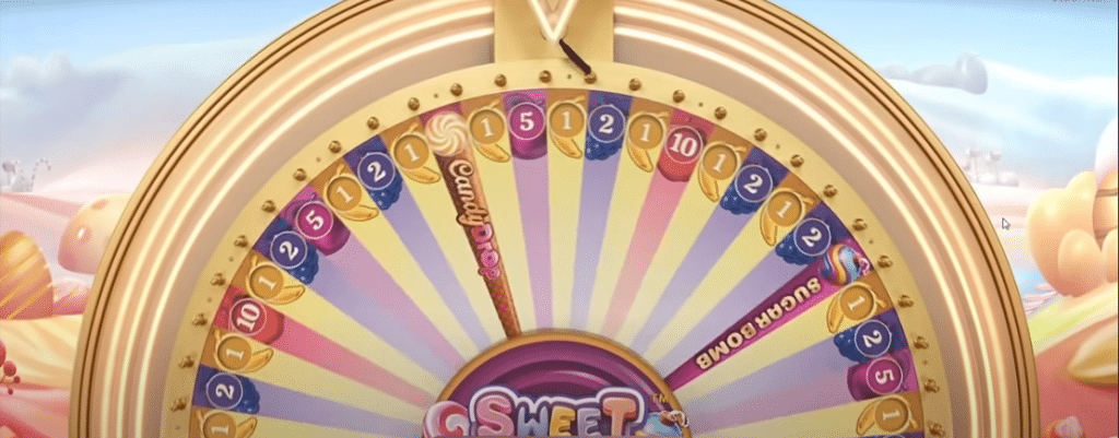 sweet bonanza candyland wheel
