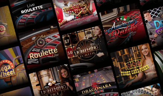 Refuel Casino stort spillutvalg av spill i live casinoet