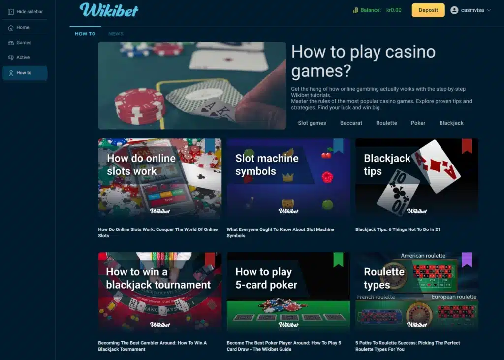 Unik Omfattende Spilleguide for nybegynnere og erfarne spillere hos Wiki
