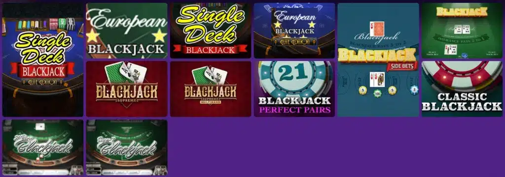 Blackjack hos Betplays