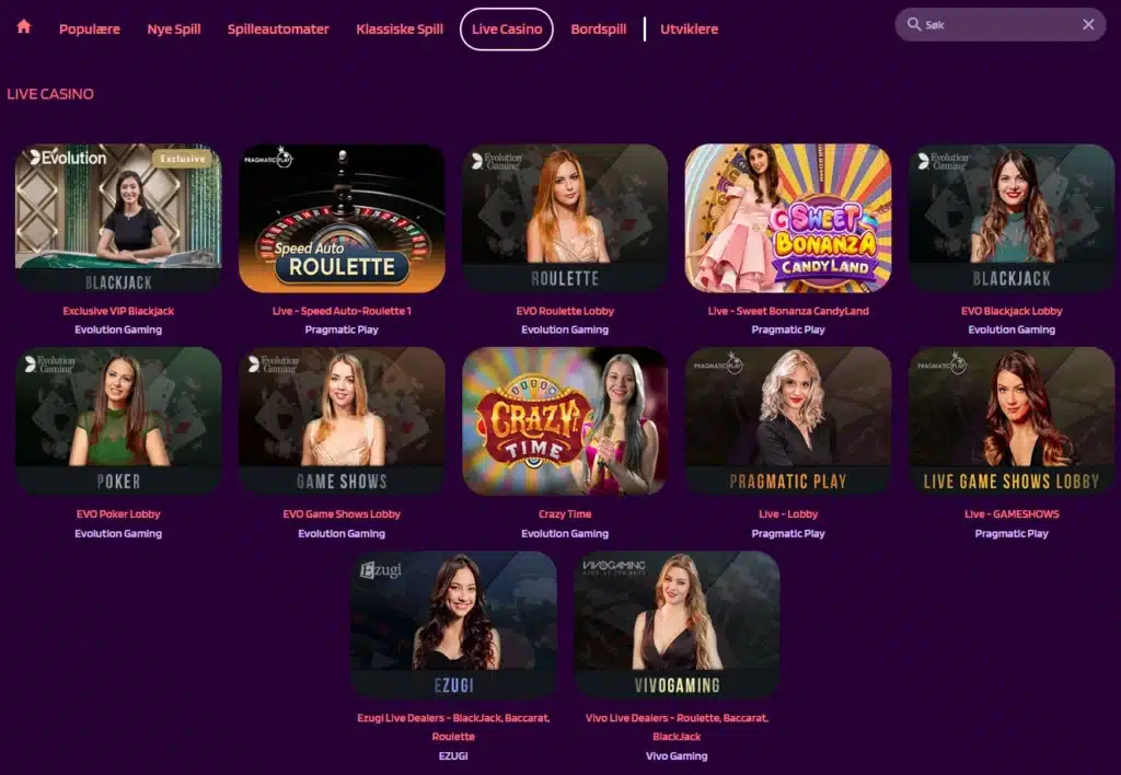 Slot Paradise Casino "kvalitet over kvantitet i live casino"
