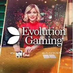 Evolution Gaming. Populære spillutviklere hos casinoer med VISA