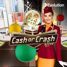 Cash or Crash Evolution Gaming Casinomedvisa.com