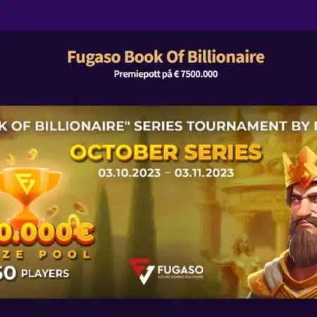 Fugaso (Book of Billionaire) turnering på Haz Casino