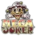Mega Joker logo, en klassisk norsk spilleautomat av Netent.