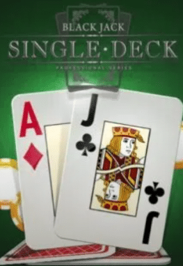 single deck blackjack netent