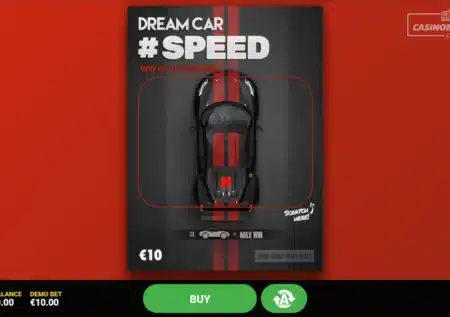 Dream Car SPEED skrapelodd