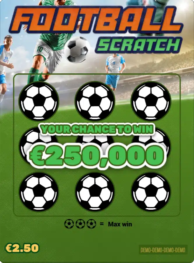 Football Scratch - Hacksaw Gaming skrapelodd