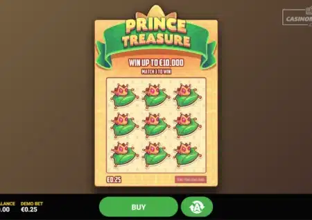 Prince Treasure skrapelodd