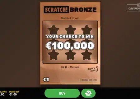 Scratch! Bronze skrapelodd