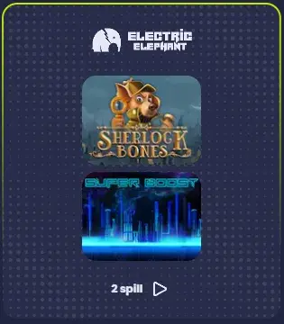 Electric Elephant spill hos EpicBet