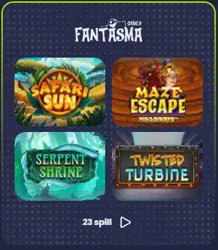 Fantasma Games spill hos EpicBet