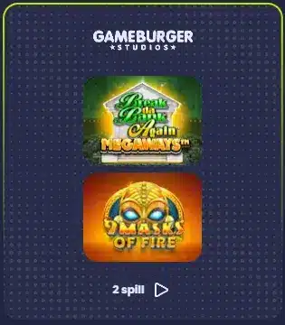 Gameburger Studios spill hos EpicBet